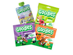 Group of Goodies snacks